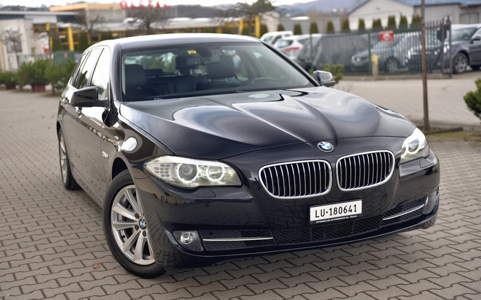 BMW Seria 5 cena 59900 przebieg: 229551, rok produkcji 2013 z Urzędów małe 781